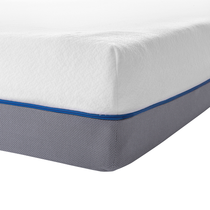 Beliani-GLEE -Traagschuimmatras Stevig-Grijs-160 x 200 cm-Polyester