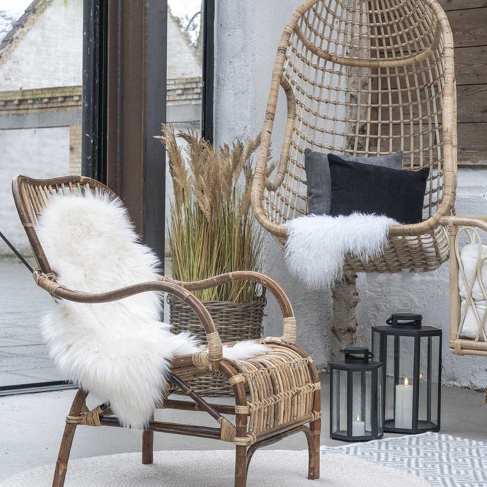 Artichok Macy Vloerkleed voor Binnen en Buiten Ø 120 cm - Zand