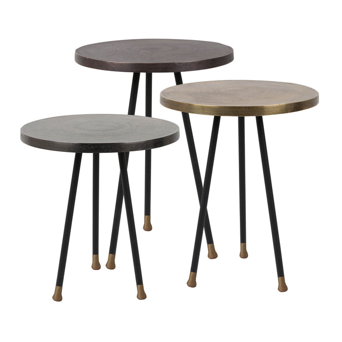 Dutchbone Alim Bijzettafel Set van 3