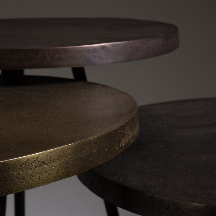 Dutchbone Alim Bijzettafel Set van 3