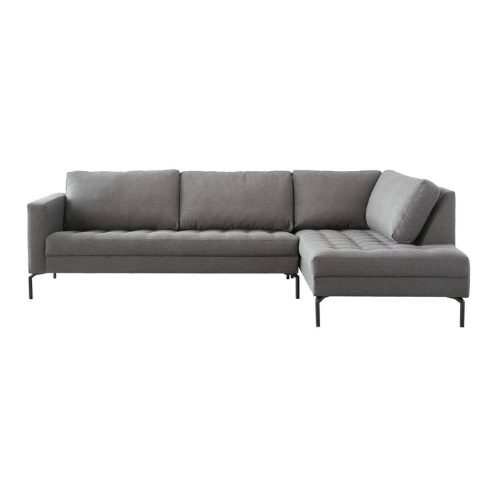 MOOS River Hoekbank Rechts - Donkergrijs