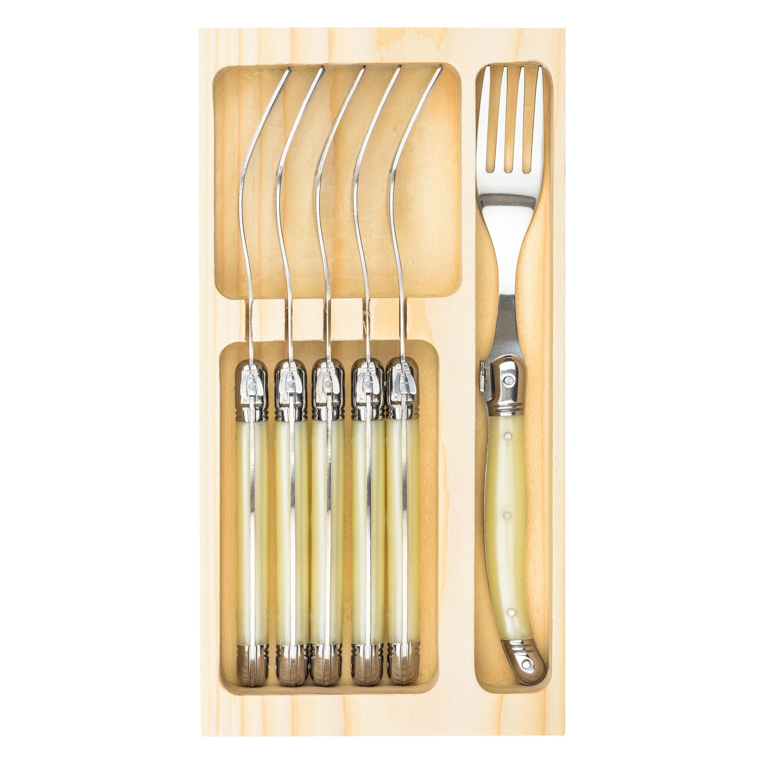 Laguiole Style de Vie Premium Line Vorken 6 st.