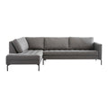 MOOS River Hoekbank Links - Donkergrijs