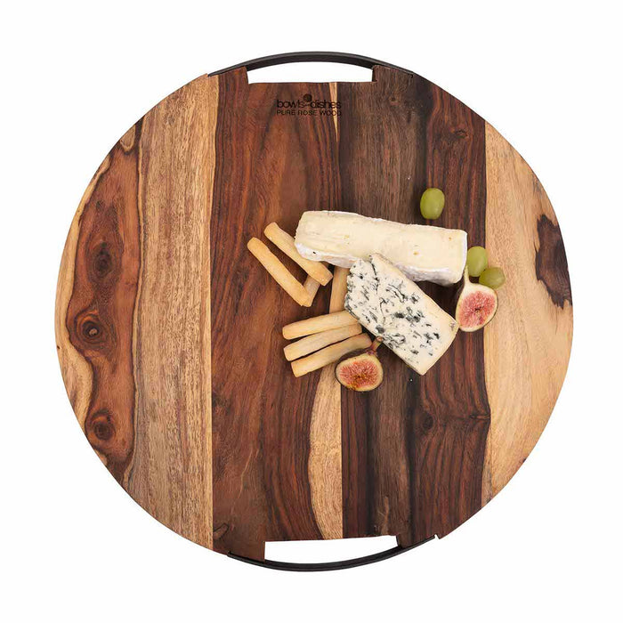 Bowls and Dishes Pure Rose Wood Serveerplank Ø 39 cm