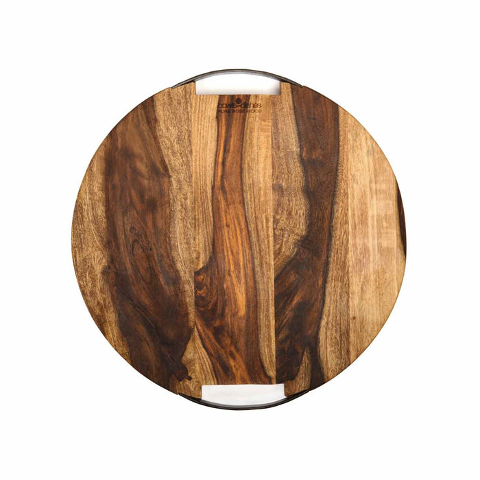 Bowls and Dishes Pure Rose Wood Serveerplank Ø 39 cm