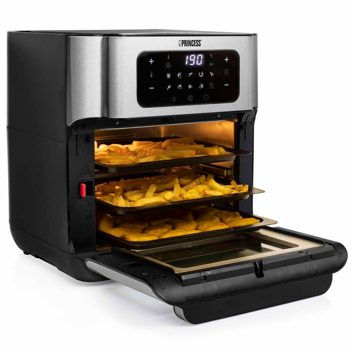 Princess Aerofryer oven 1500 W zilverkleurig