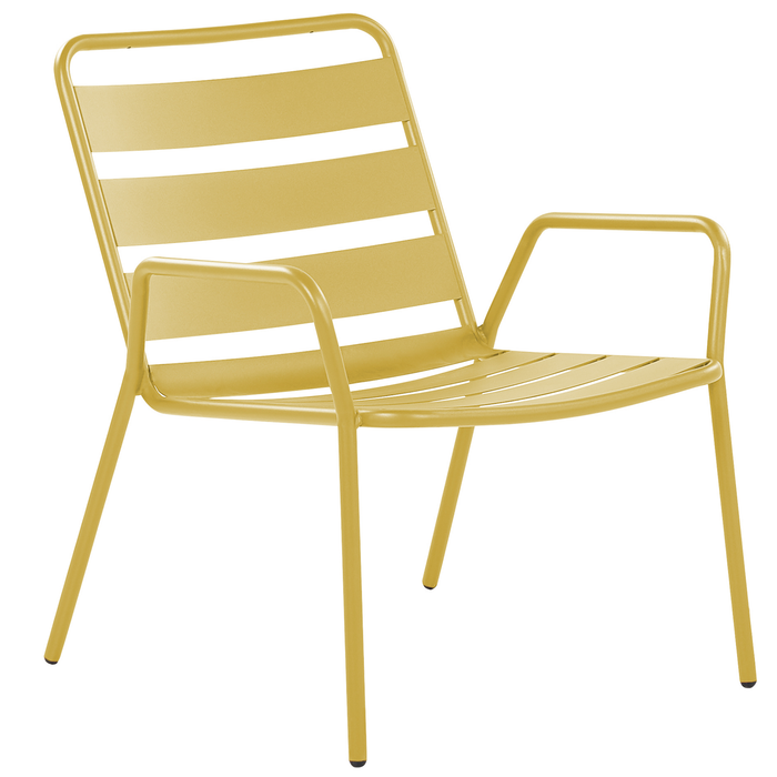 Beliani DELICETO Bistroset geel