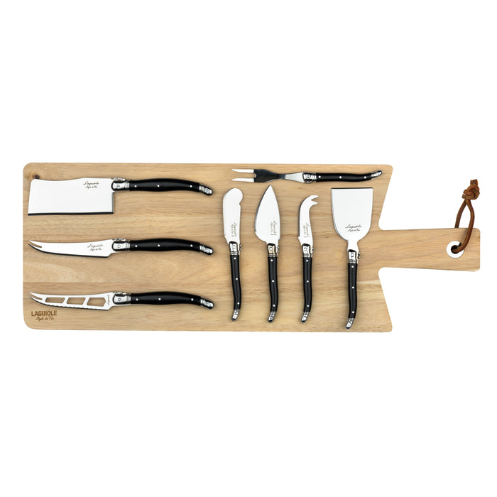 Laguiole Style de Vie Serveerplank + Kaasmessen 8 st.