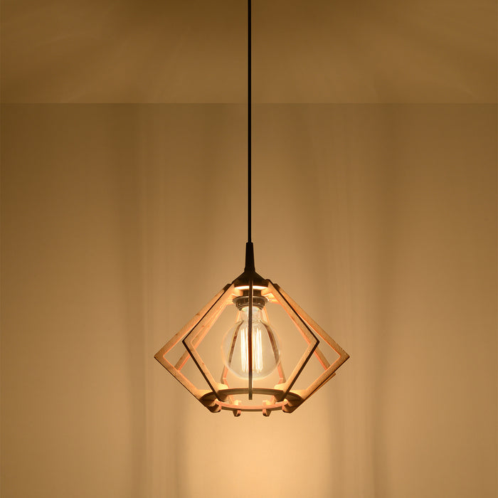 Sollux Hanglamp Pompelmo Ø 30 cm hout