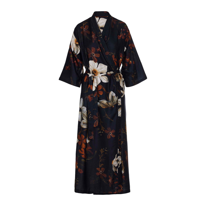 Essenza Jula Daffodils Reunited Kimono L - Zwart