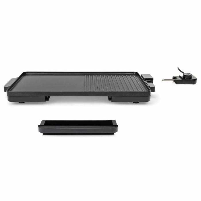 Tristar Bakplaat elektrisch 2-in-1 2000 W 49x27 cm zwart