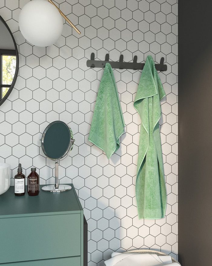 Gorillz Tiddly Kapstok - 12 Haken - Metaal - Zwart