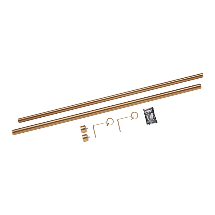 Umbra Cappa Gordijnroede 91 - 168 cm - Messing