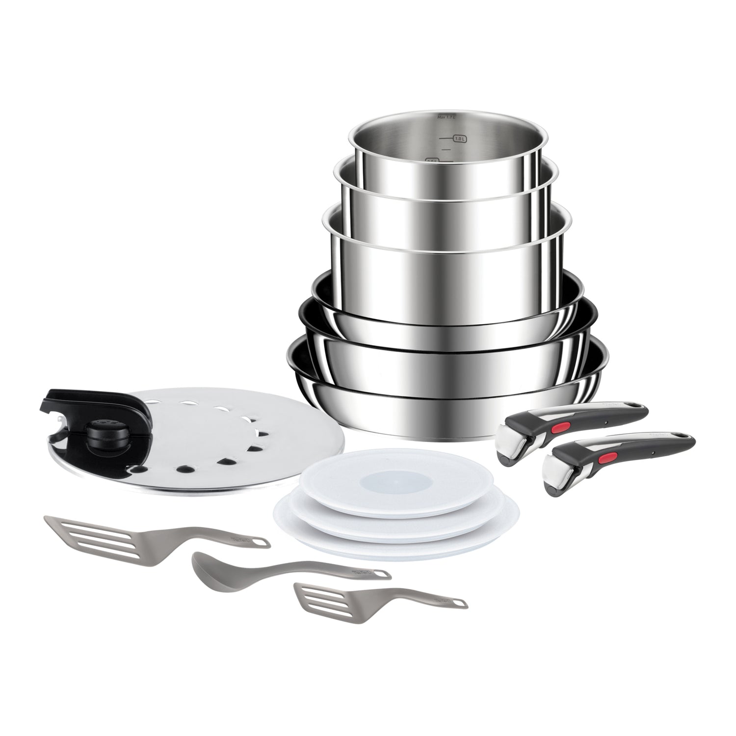 Tefal Ingenio Préfèrence Pannenset - Set van 15