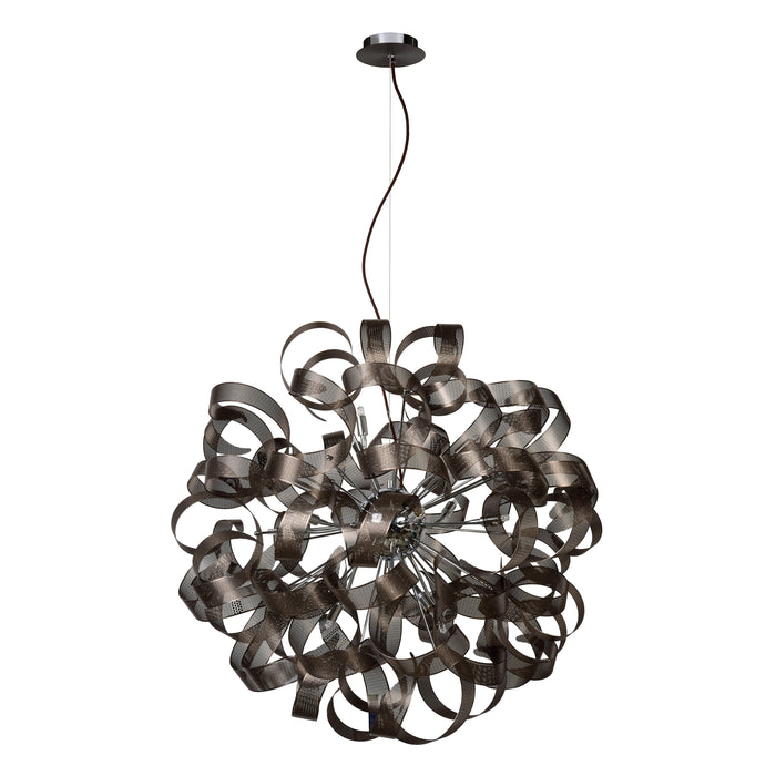 Lucide ATOMA Hanglamp - Roest bruin