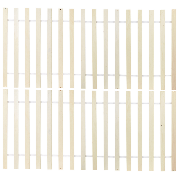 Beliani-ROYAN-Tweepersoonsbed-Lichte houtkleur-140 x 200 cm-Dennenhout