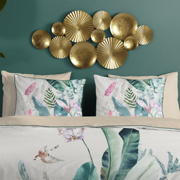 Descano Organic Verdi Dekbedovertrek 240 x 220 cm - Multi