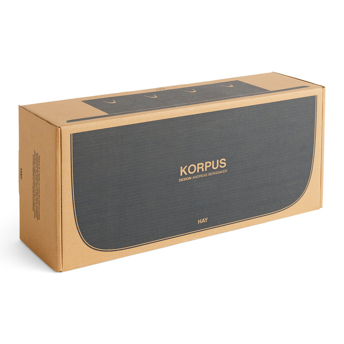 HAY Korpus Wandplank M - Midnight blue