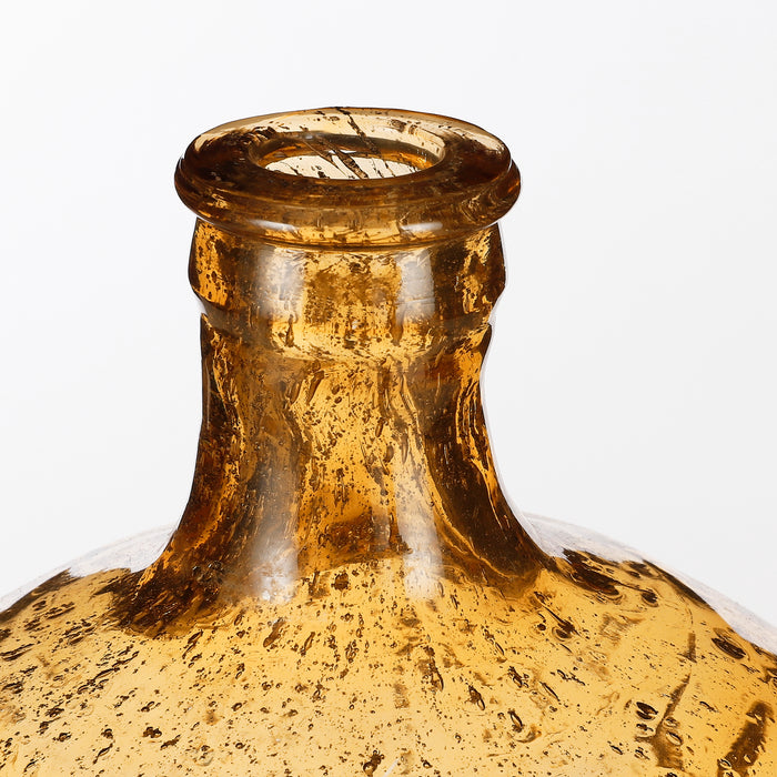 Casa Vivante Modena Decoratieve Fles Ø25 cm Oker