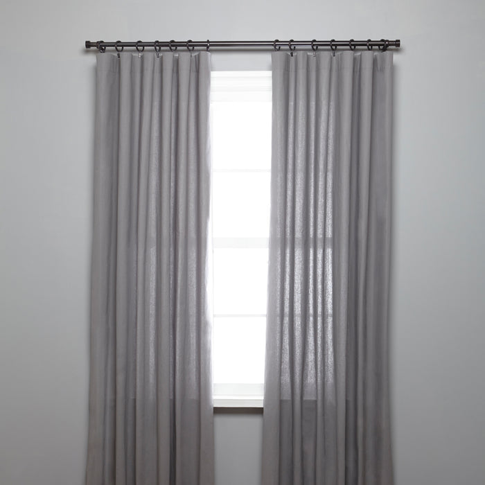 Umbra Cappa Gordijnroede 168 - 305 cm - Geborsteld Zwart