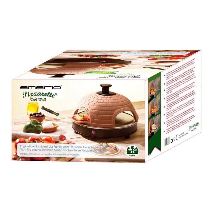 Emerio Cooltouch PO-115985 Pizzarette - 4 pers.
