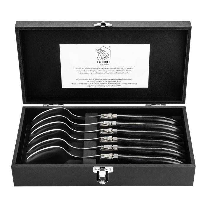 Laguiole Style de Vie Luxury Line Lepels 6 st.