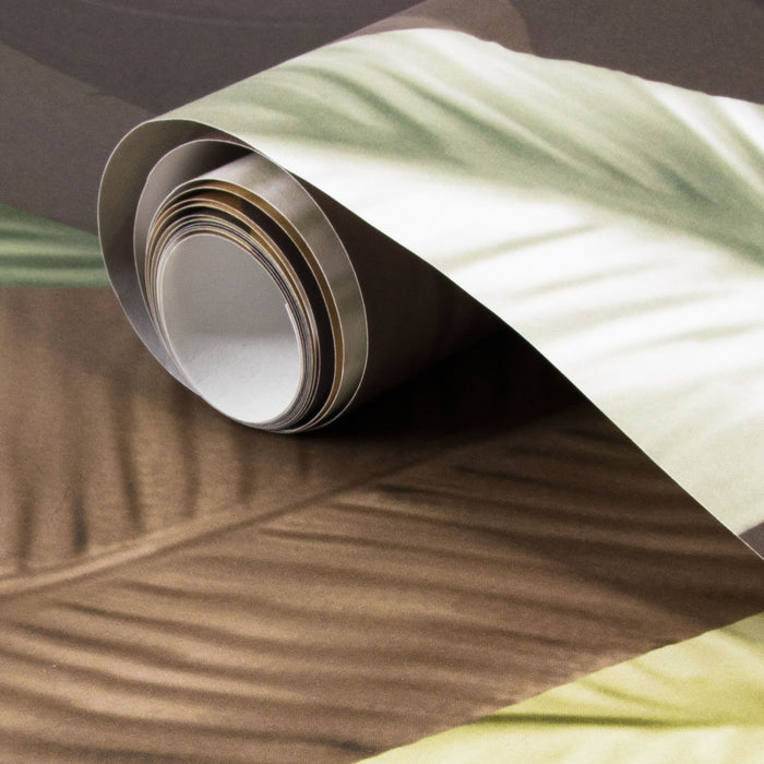 Art for the Home - Fotobehang - Leaves Pink - Roze - 280x200cm