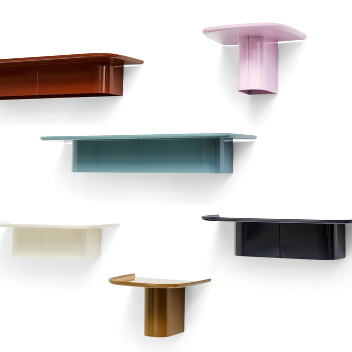 HAY Korpus Wandplank L - Brick red