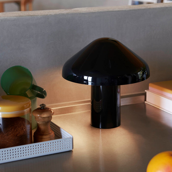 HAY Pao Oplaadbare Tafellamp - Soft black