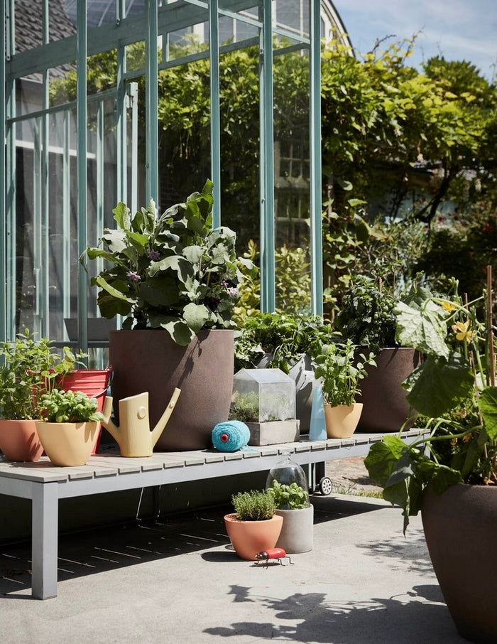 Capi Europe Urban Smooth Egg Planter Bloempot 35 cm