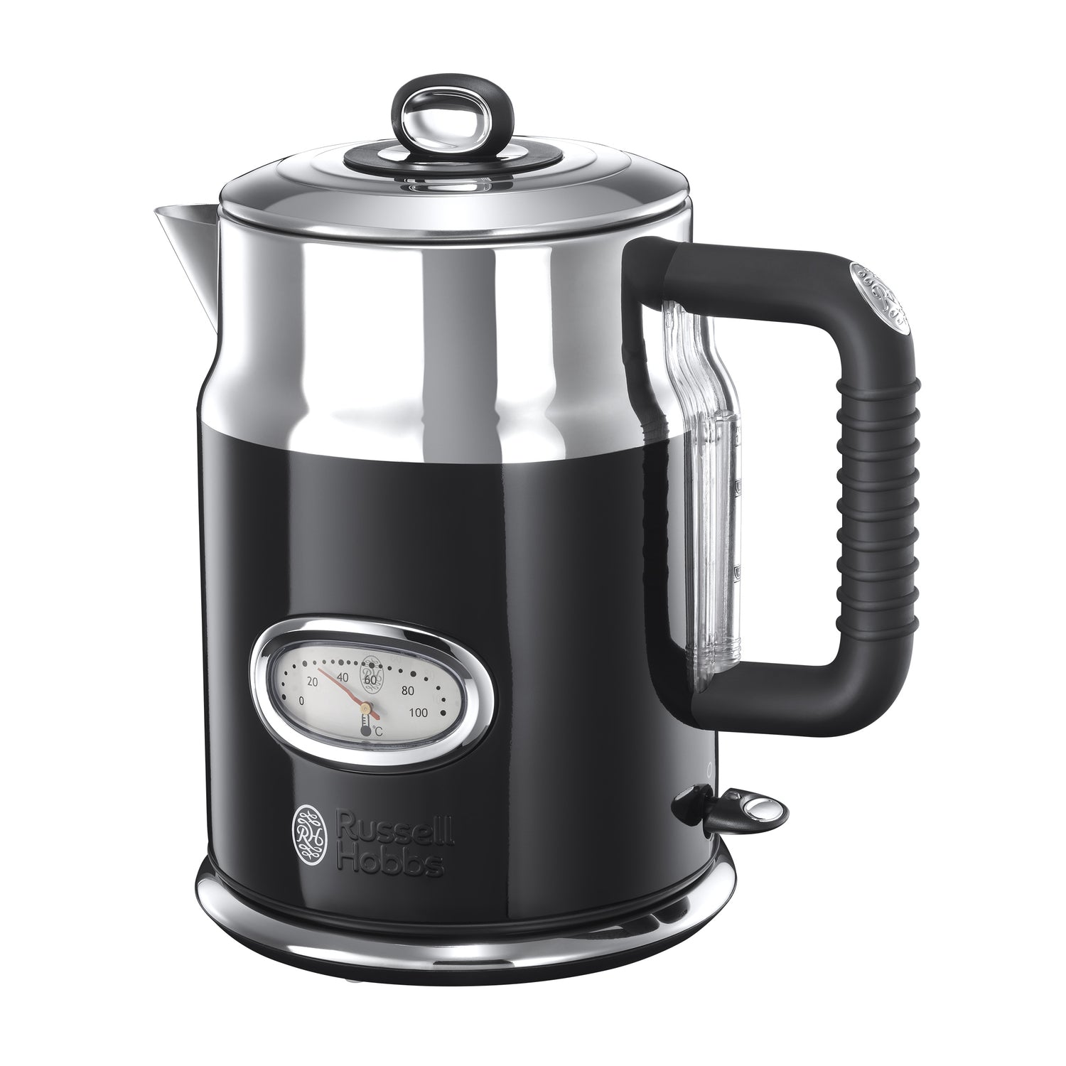 Russell Hobbs Retro Classic Noir Waterkoker - 1,7 L