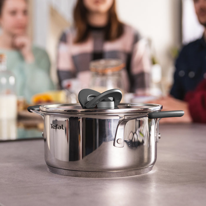 Tefal Opti'Space Pannenset - Set van 3