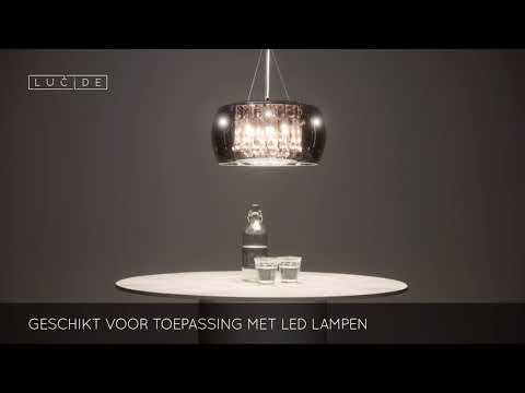 Lucide PEARL Hanglamp - Chroom