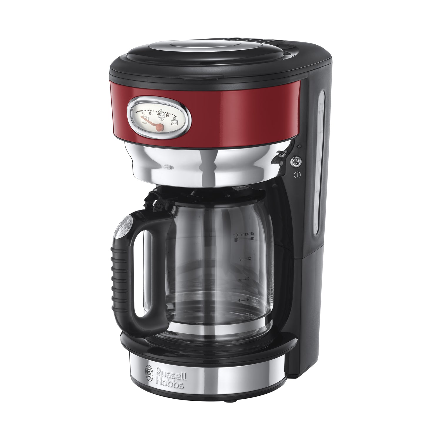 Russell Hobbs Retro Ribbon Red Filter Koffiezetapparaat