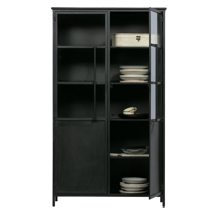 WOOOD Exhibit Vitrinekast - Zwart