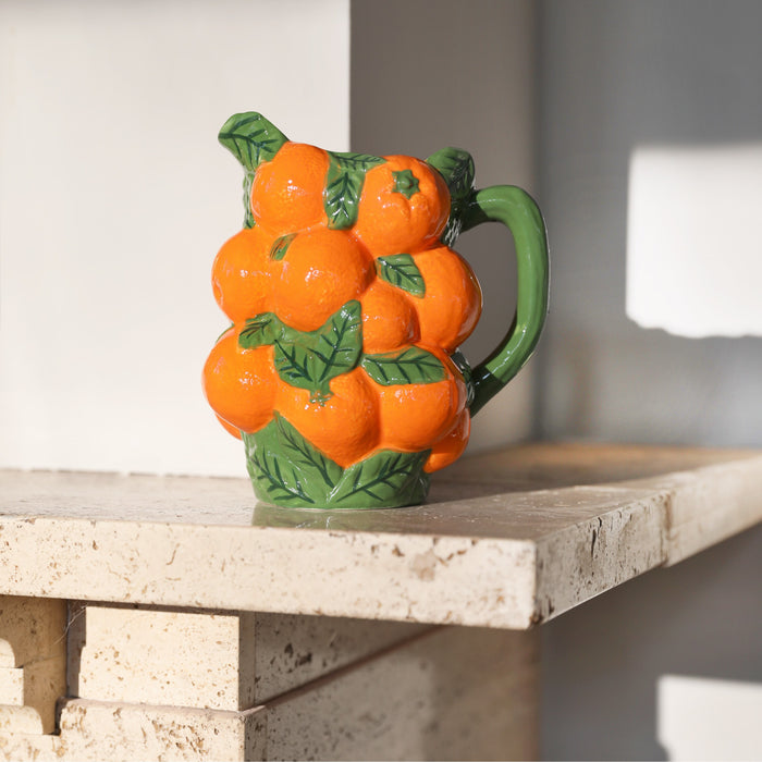 &k amsterdam Sinaasappel Karaf - Oranje
