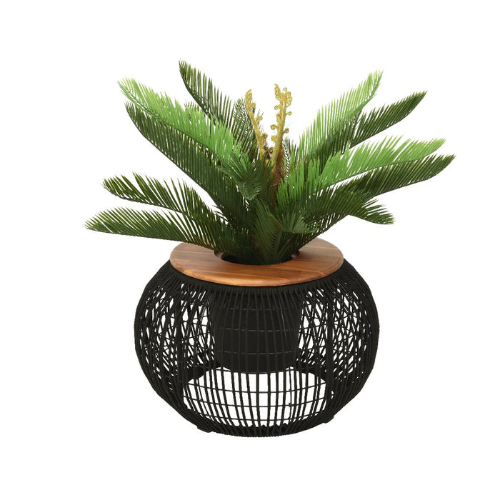 Outdoor living by Decoris Seville Bijzettafel - Zwart