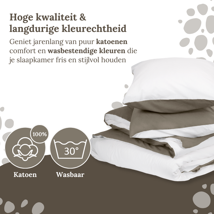 Ten Cate Katoenen Dekbedovertrek - 140x200|220 - Marbella