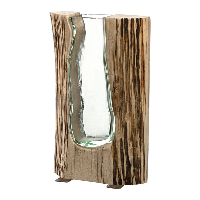 Leonardo Casolare Houten Vaas 26 cm