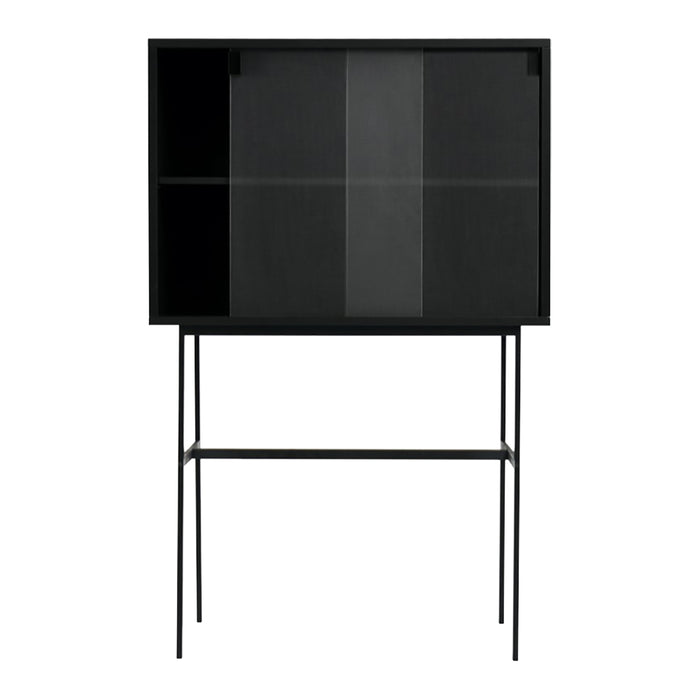 noo.ma Lekko Vitrinekast - Vulcano Black