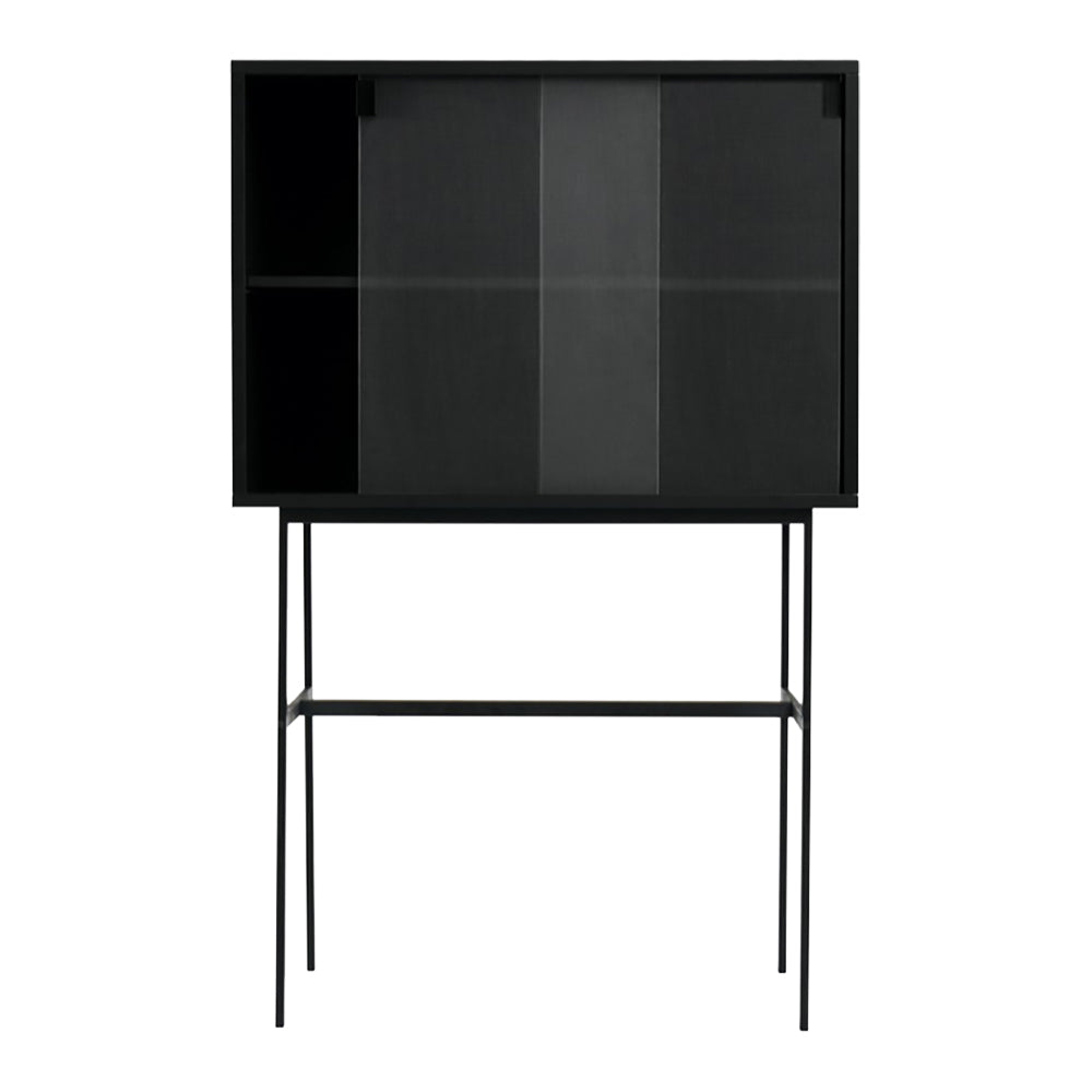 noo.ma Lekko Vitrinekast - Vulcano Black