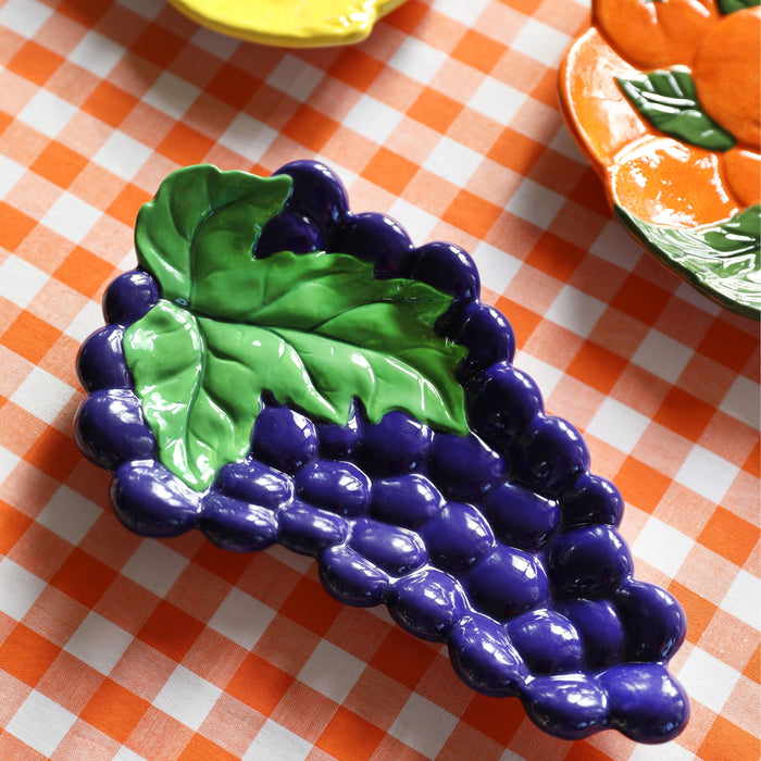 &k amsterdam Druif Bord - Paars