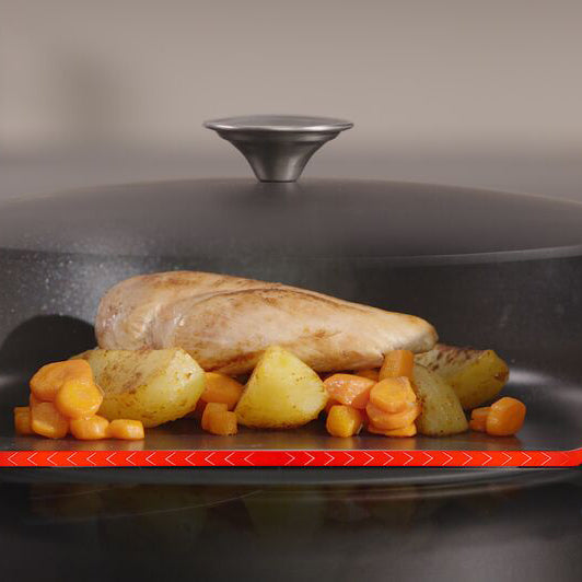 Tefal Trattoria Hapjespan Ø 28 cm + deksel