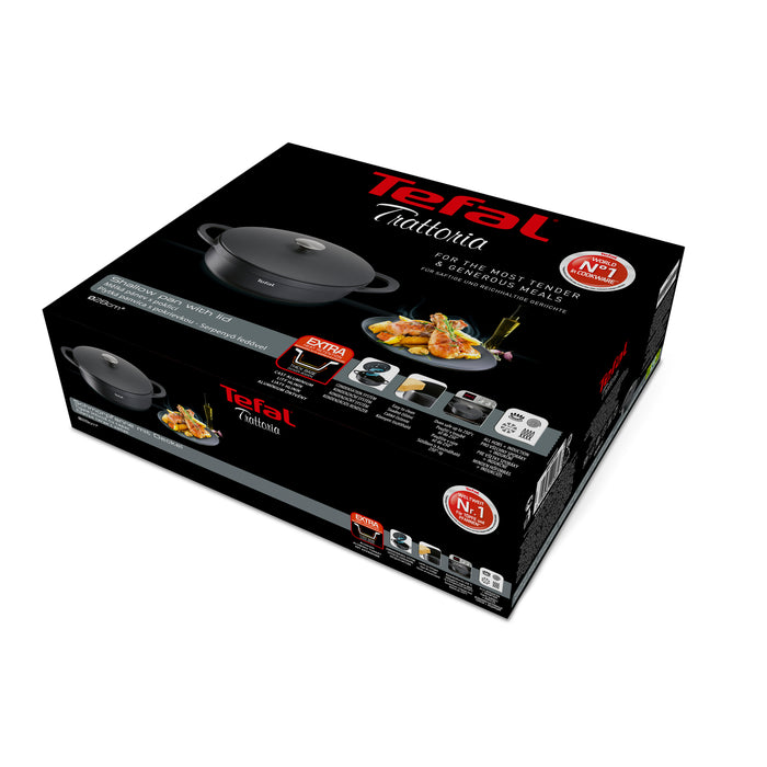 Tefal Trattoria Hapjespan Ø 28 cm + deksel