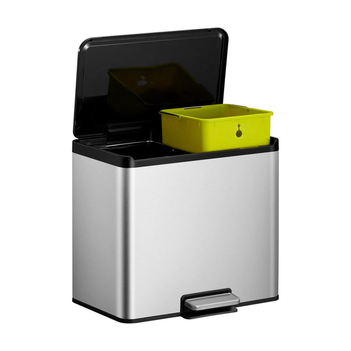 EKO Vuilnisbak Zilver