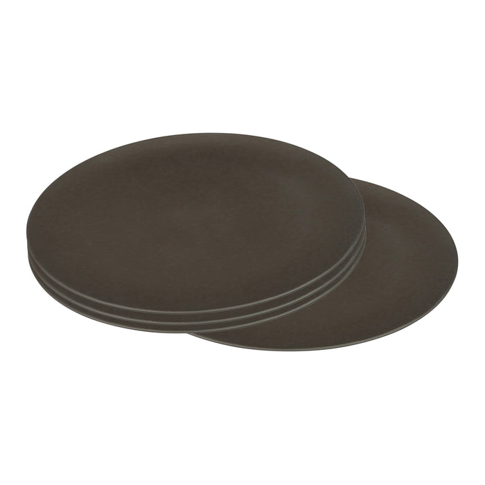 Zuperzozial Flavour-It Bord 4 st. - Ø 25,5 cm - Mocha