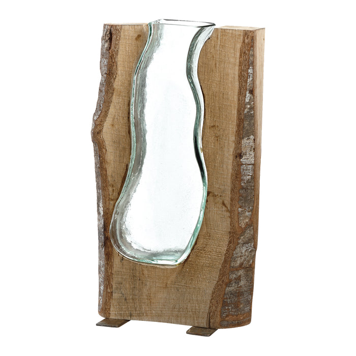 Leonardo Casolare Houten Vaas 36 cm