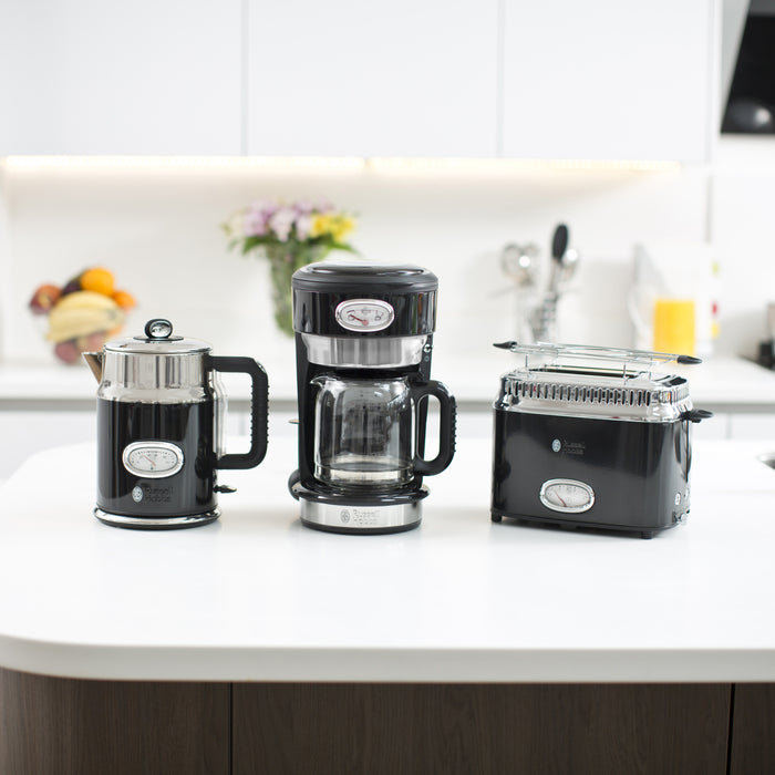 Russell Hobbs Retro Classic Noir Broodrooster