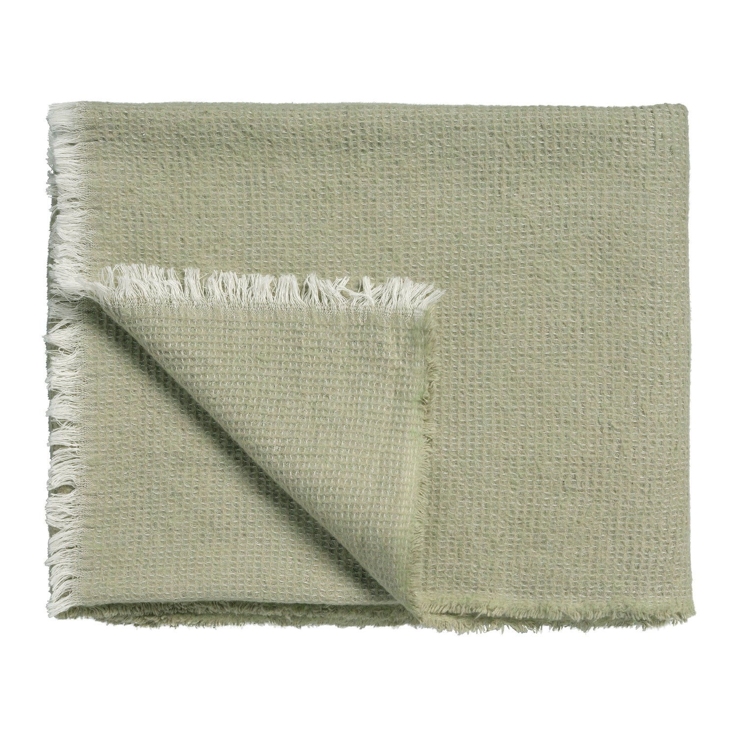 Vandyck Home Sprei 130 x 220 cm - Smoke Green