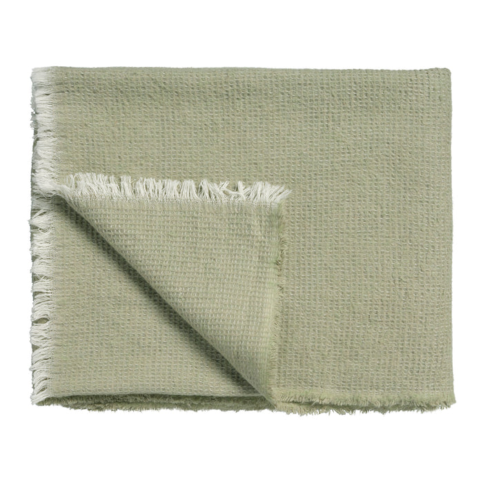 Vandyck Home Sprei 130 x 220 cm - Smoke Green